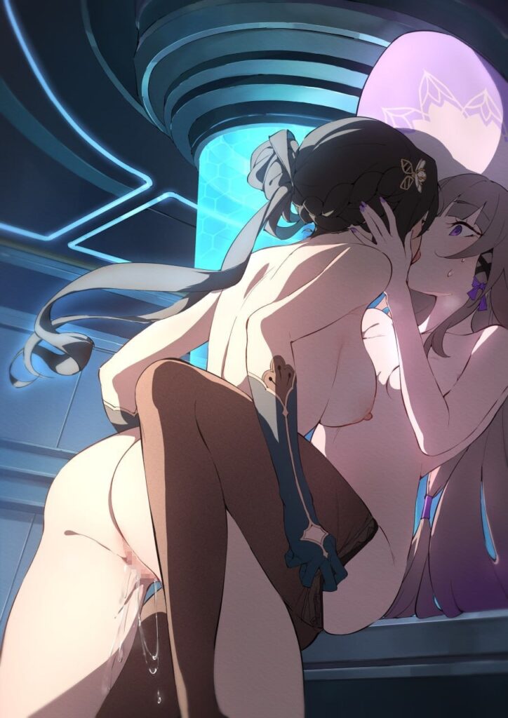 尊い百合の女の子たちの二次エロ画像　その5