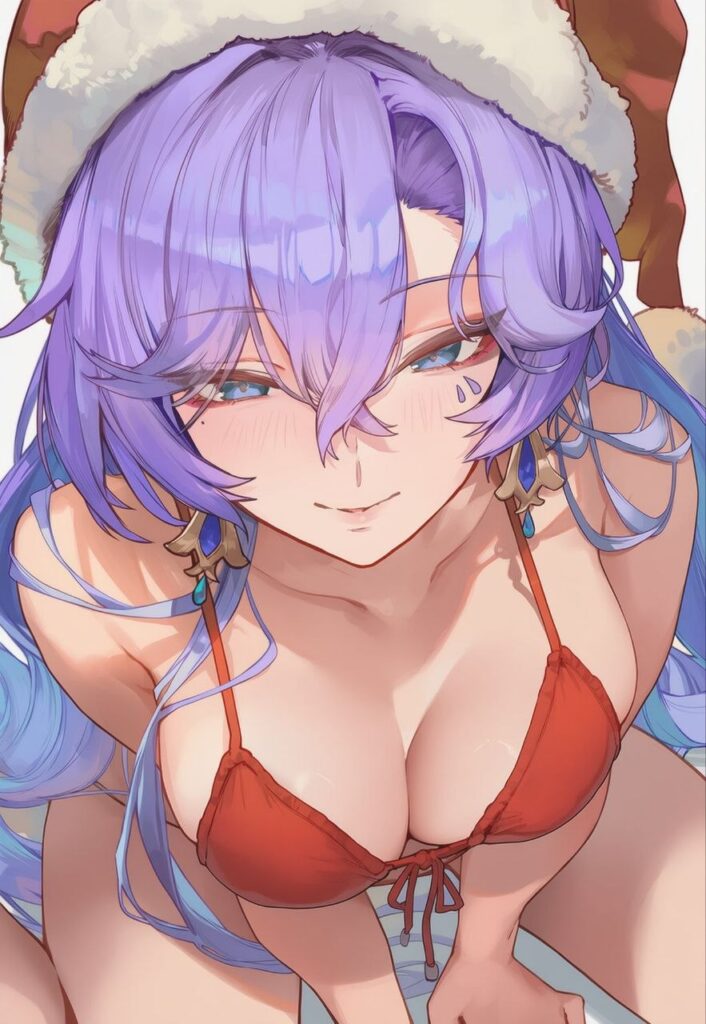 【サンタコス】クリスマスのかわいい女の子の二次画像【微エロ】