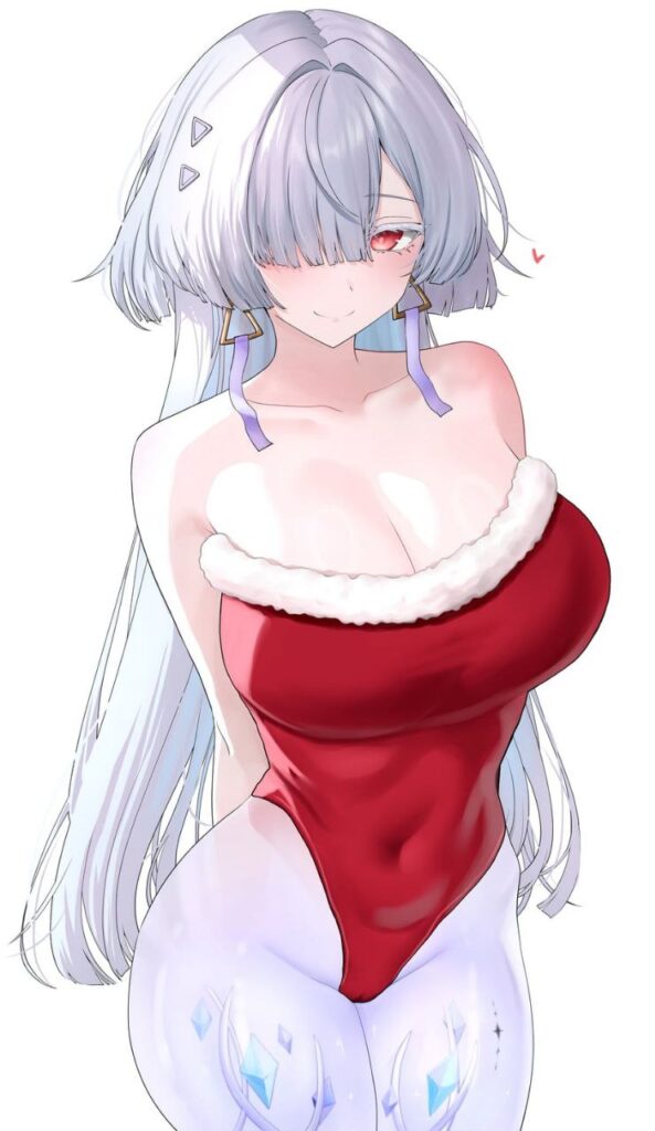 【サンタコス】クリスマスのかわいい女の子の二次画像【微エロ】