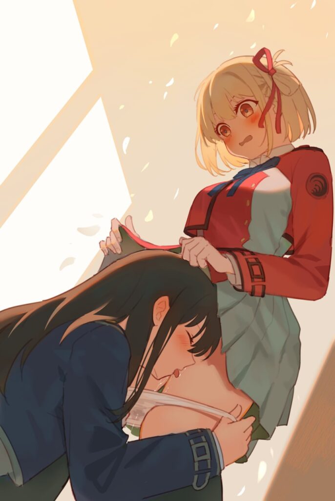 尊い百合の女の子たちの二次エロ画像　その5