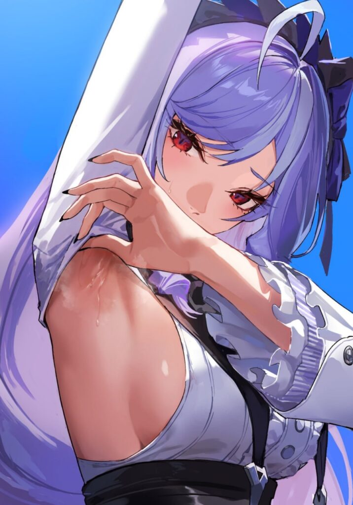 女の子の腋の二次画像【微エロ・非エロ】