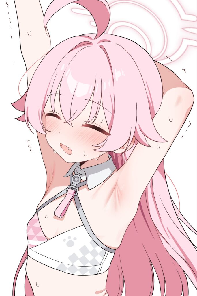 女の子の腋の二次画像【微エロ・非エロ】