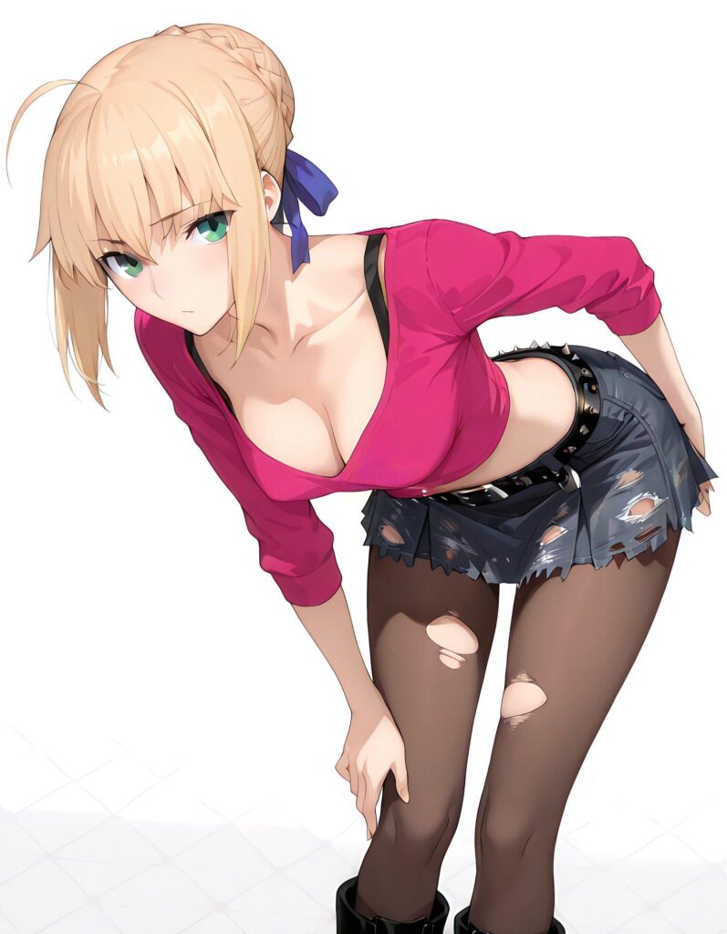 黒タイツ・ストッキングを履いている女の子の二次画像【非エロ】