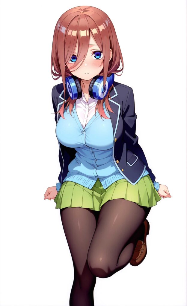 黒タイツ・ストッキングを履いている女の子の二次画像【非エロ】