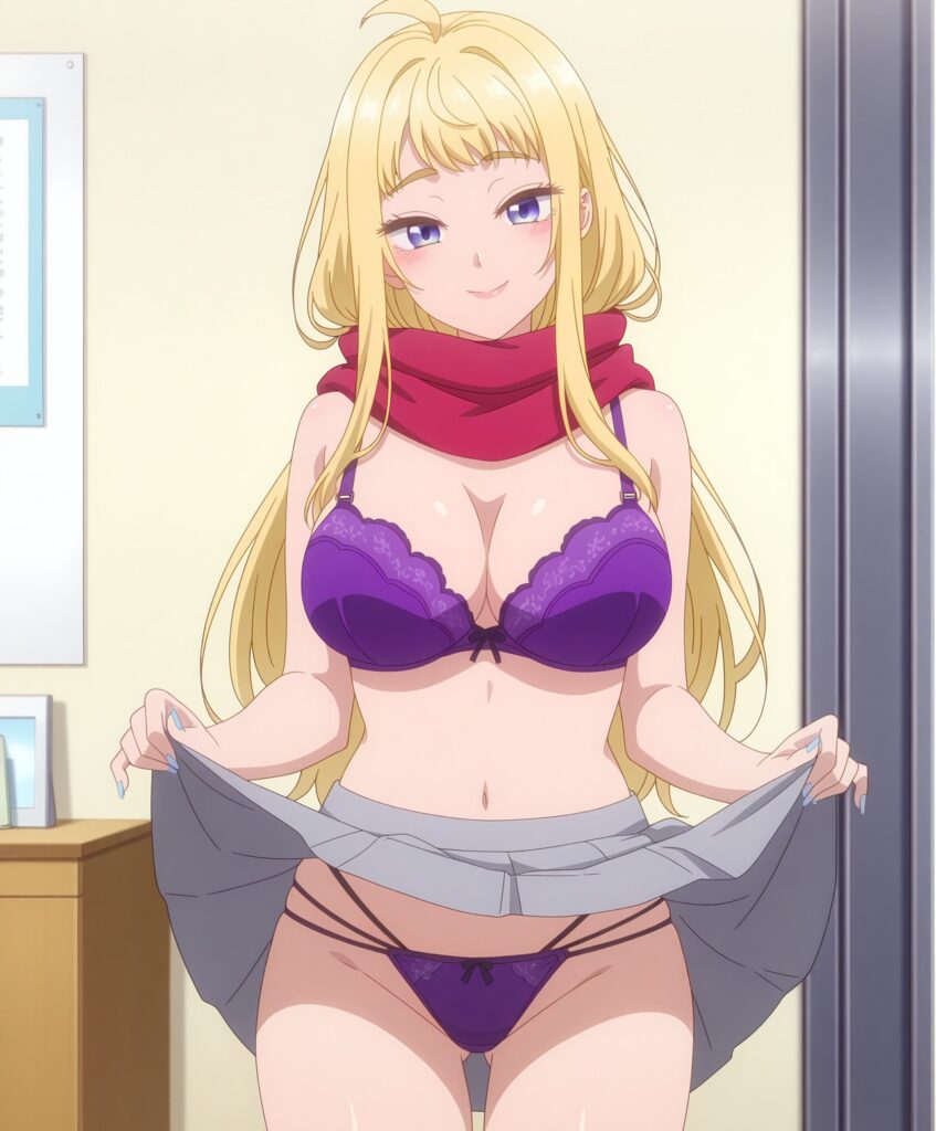 パンツを見せつけてくるエッチな女の子の二次画像【微エロ】 その6