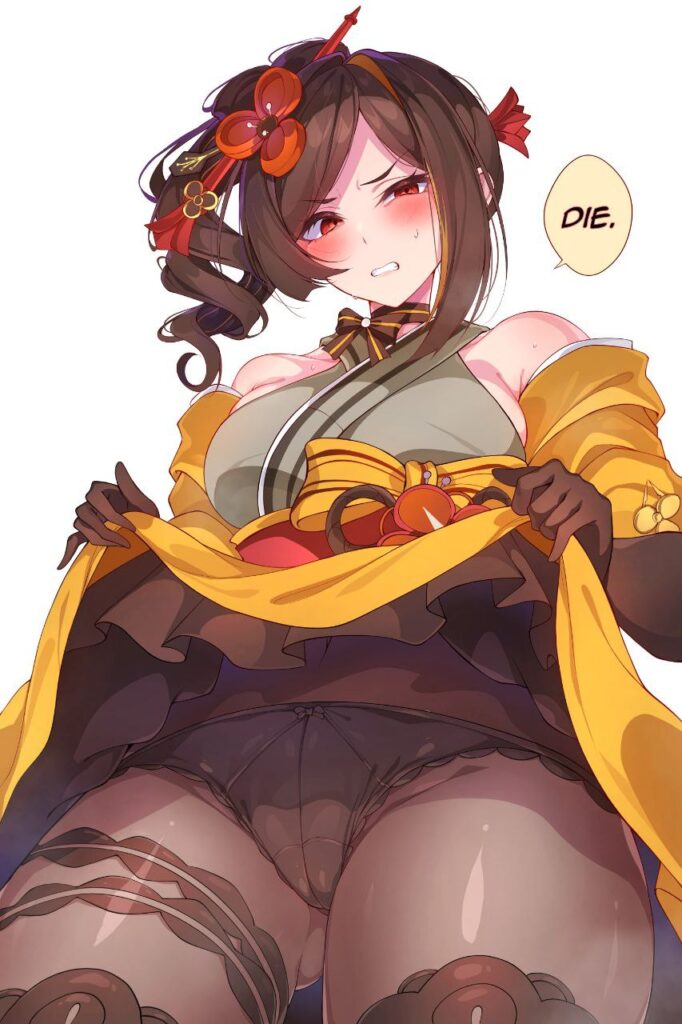 パンツを見せつけてくるエッチな女の子の二次画像【微エロ】 その6