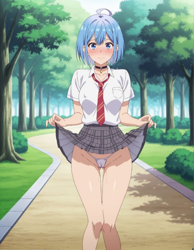 パンツを見せつけてくるエッチな女の子の二次画像【微エロ】 その6