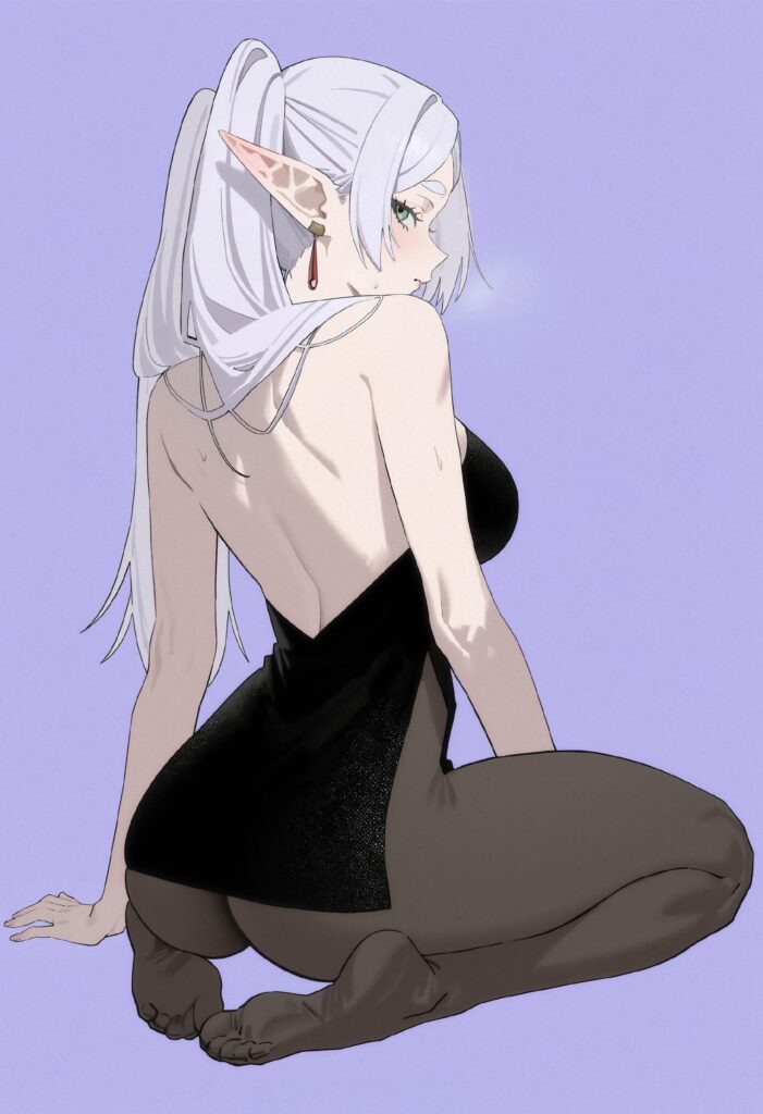 黒タイツ・ストッキングを履いている女の子の二次画像【非エロ】