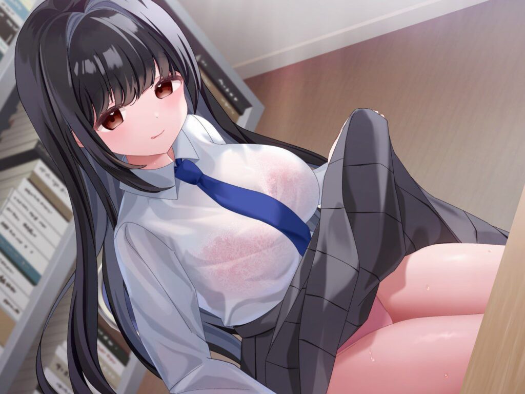 パンツを見せつけてくるエッチな女の子の二次画像【微エロ】 その6