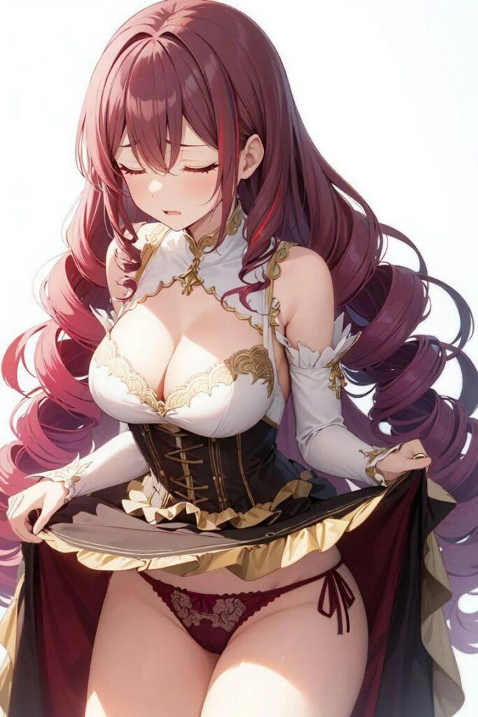 パンツを見せつけてくるエッチな女の子の二次画像【微エロ】 その6