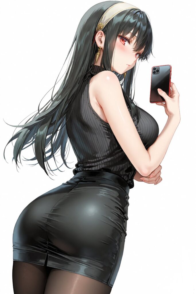 黒タイツ・ストッキングを履いている女の子の二次画像【非エロ】