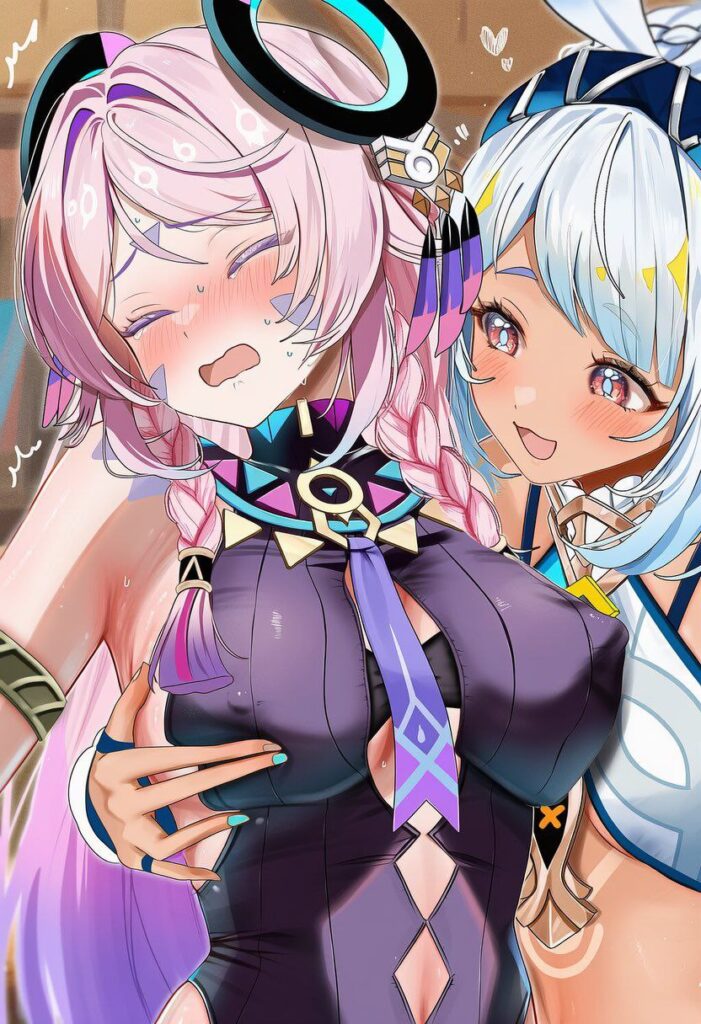 原神キャラの百合な二次エロ画像　その2