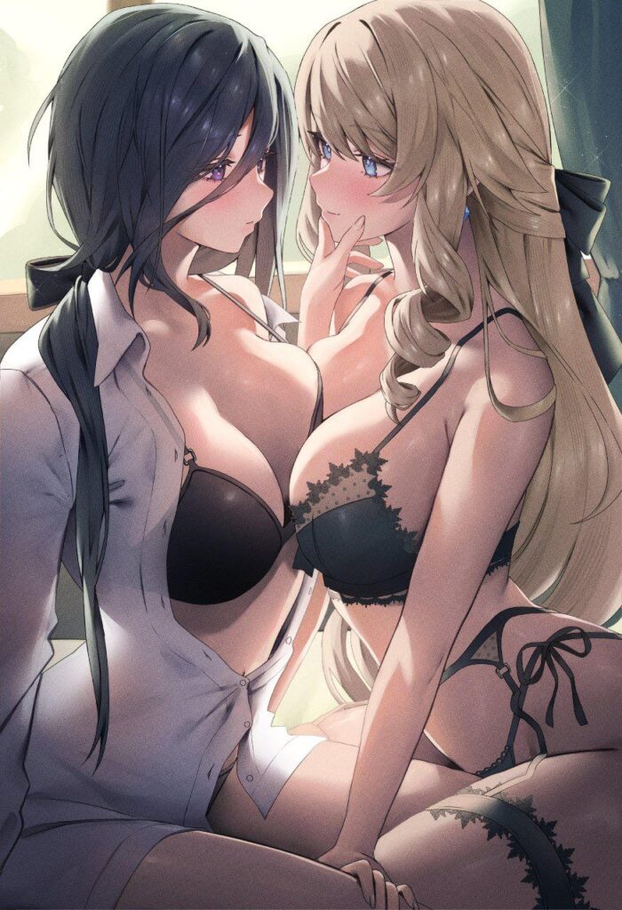 原神キャラの百合な二次エロ画像　その2