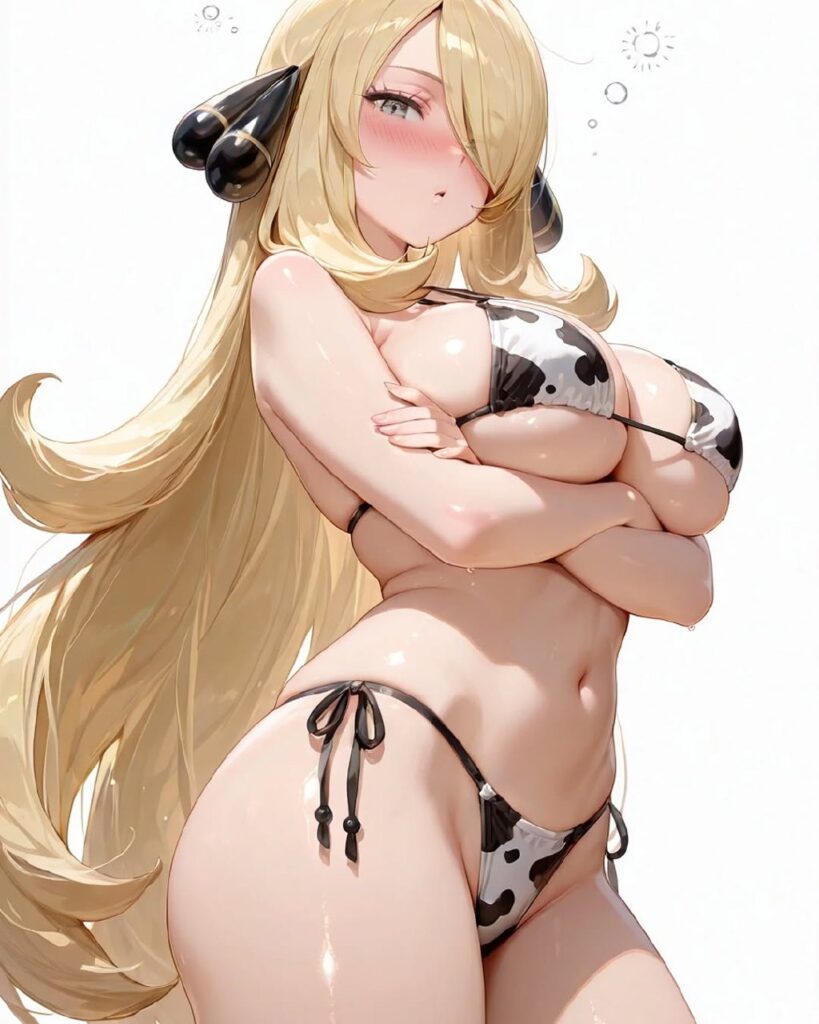 エロかわいい水着女子の二次エロ画像