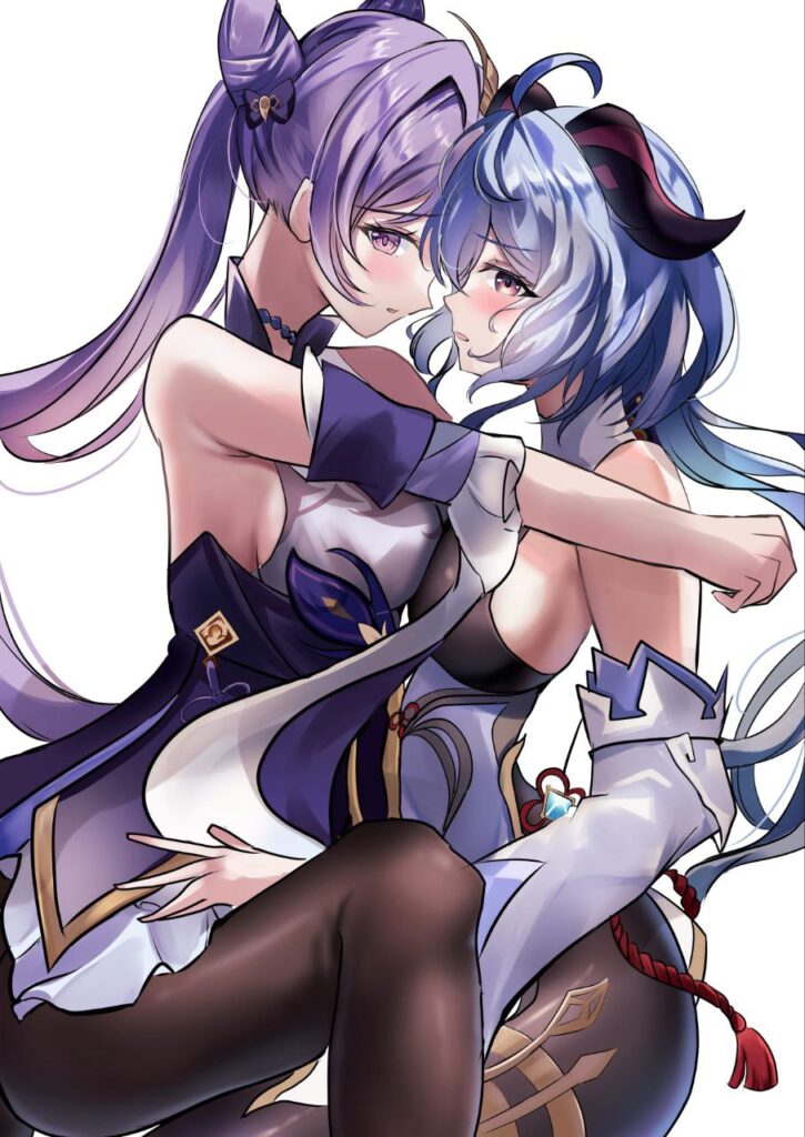 原神キャラの百合な二次エロ画像　その2