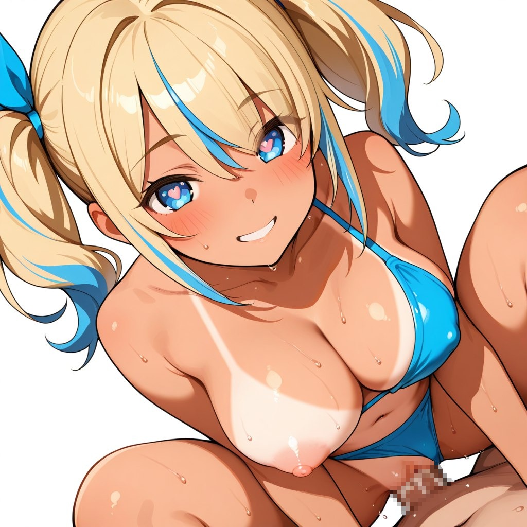 騎乗位で気持ちよくなってる女の子の二次エロ画像 その12