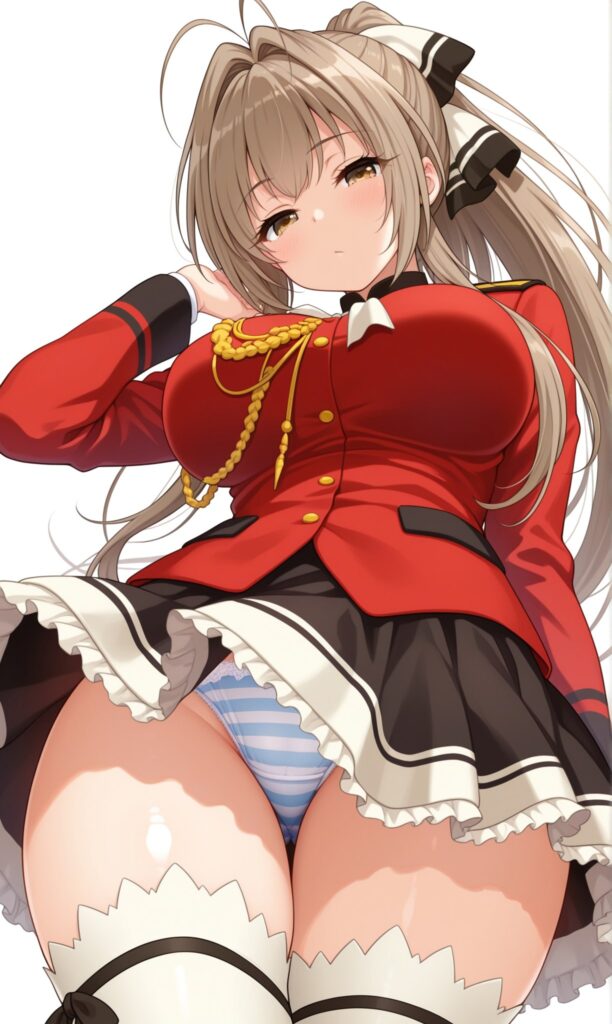 かわいい女の子のパンチラ二次エロ画像