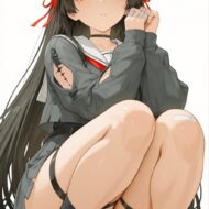 かわいい女の子のパンチラ二次エロ画像