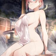 温泉に入っている女の子の二次エロ画像　その4