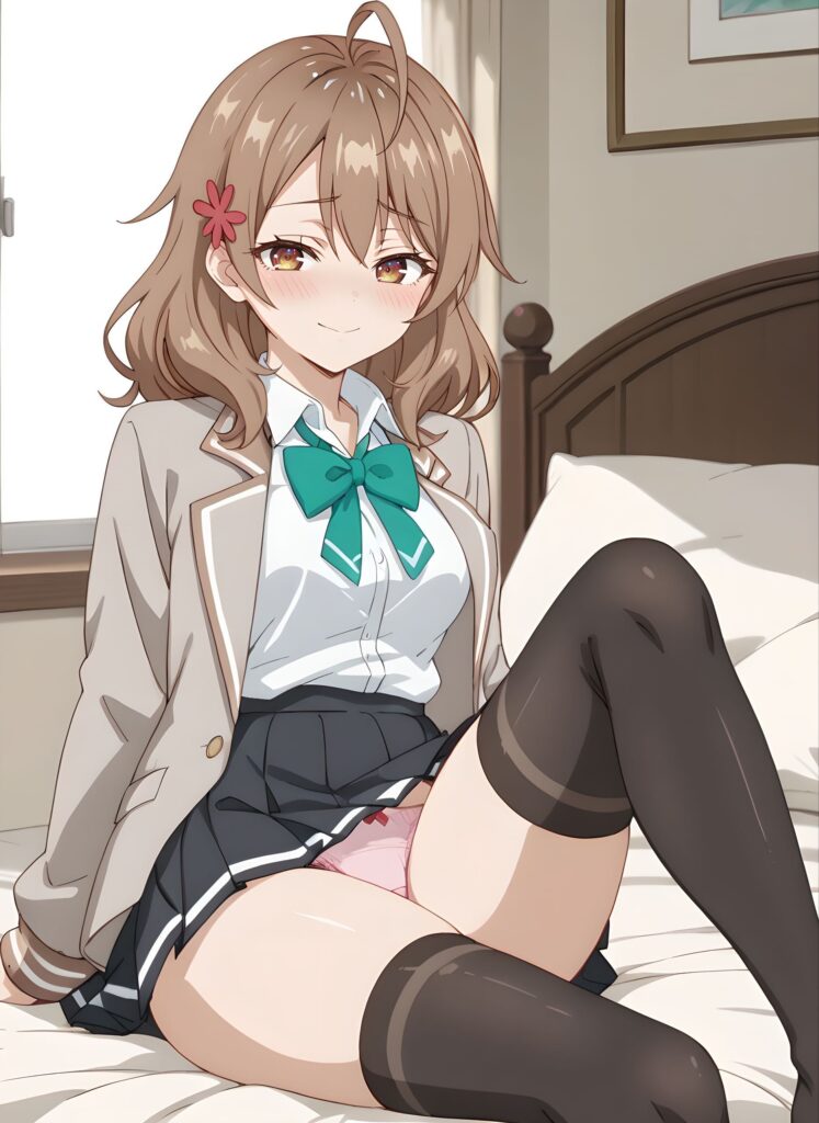 かわいい女の子のパンチラ二次エロ画像