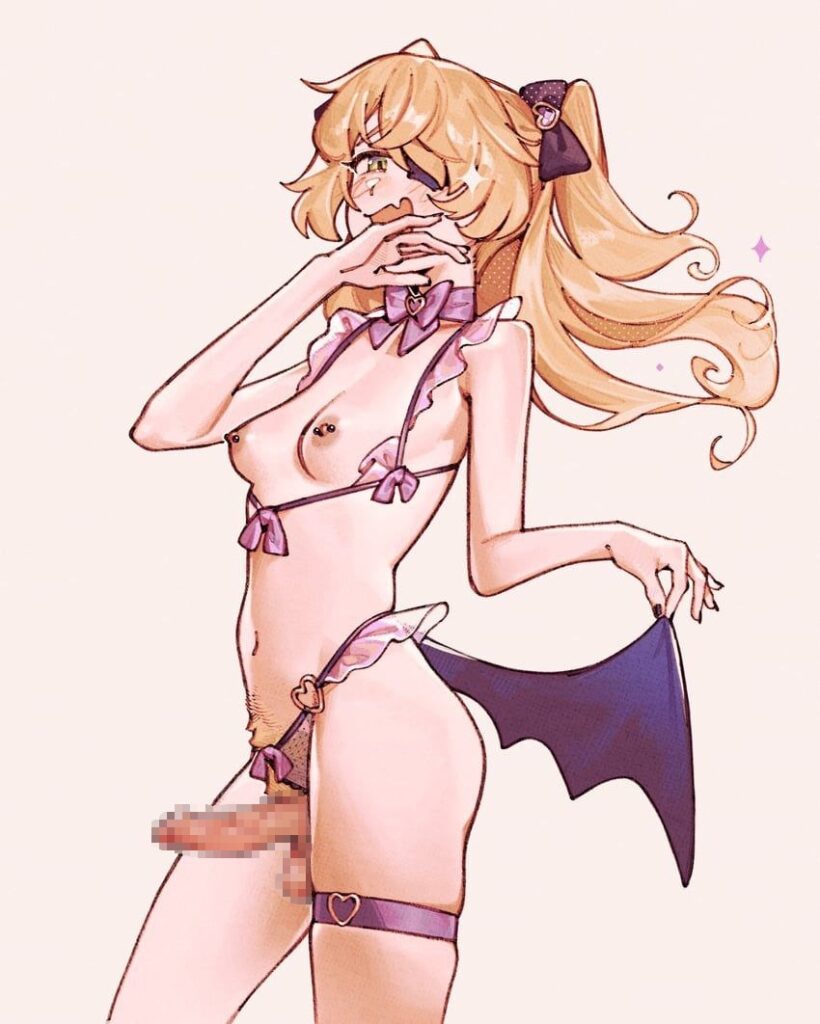 ふたなりの女の子の二次エロ画像