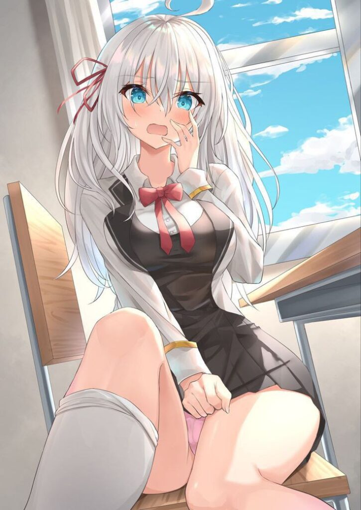 かわいい女の子のパンチラ二次エロ画像