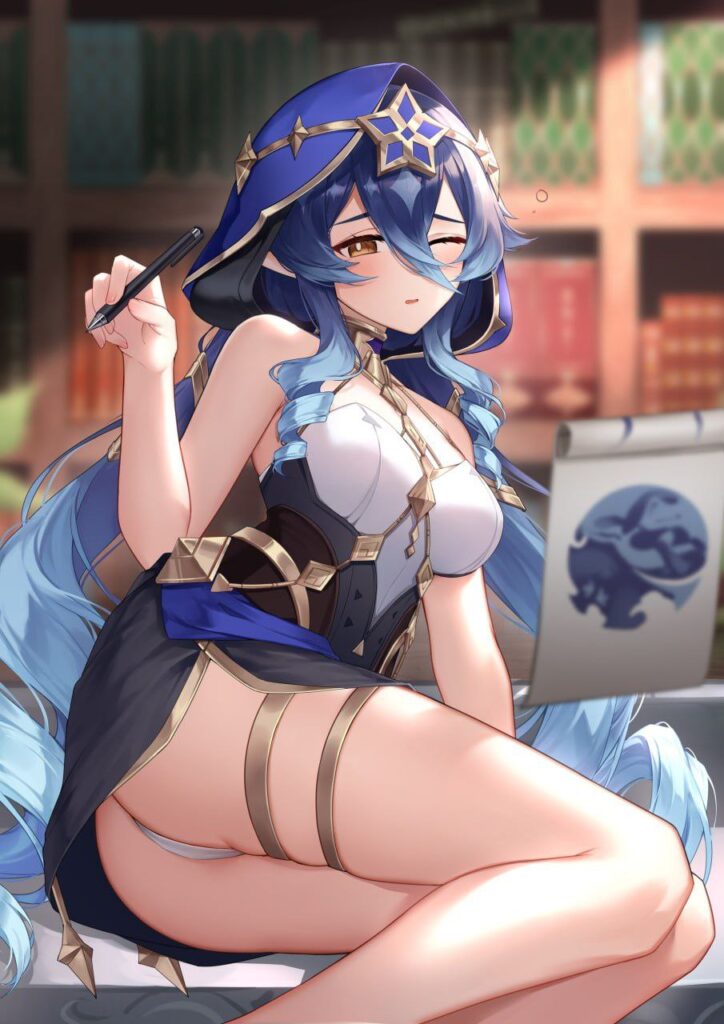 かわいい女の子のパンチラ二次エロ画像