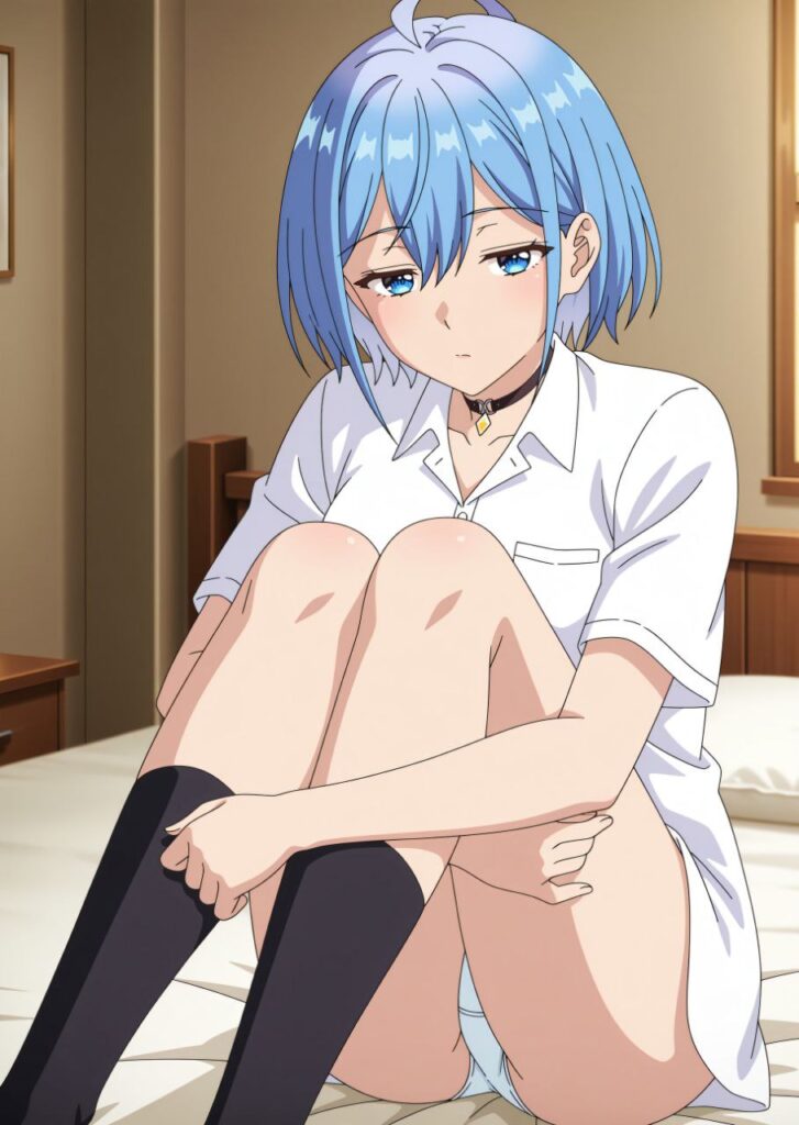 かわいい女の子のパンチラ二次エロ画像