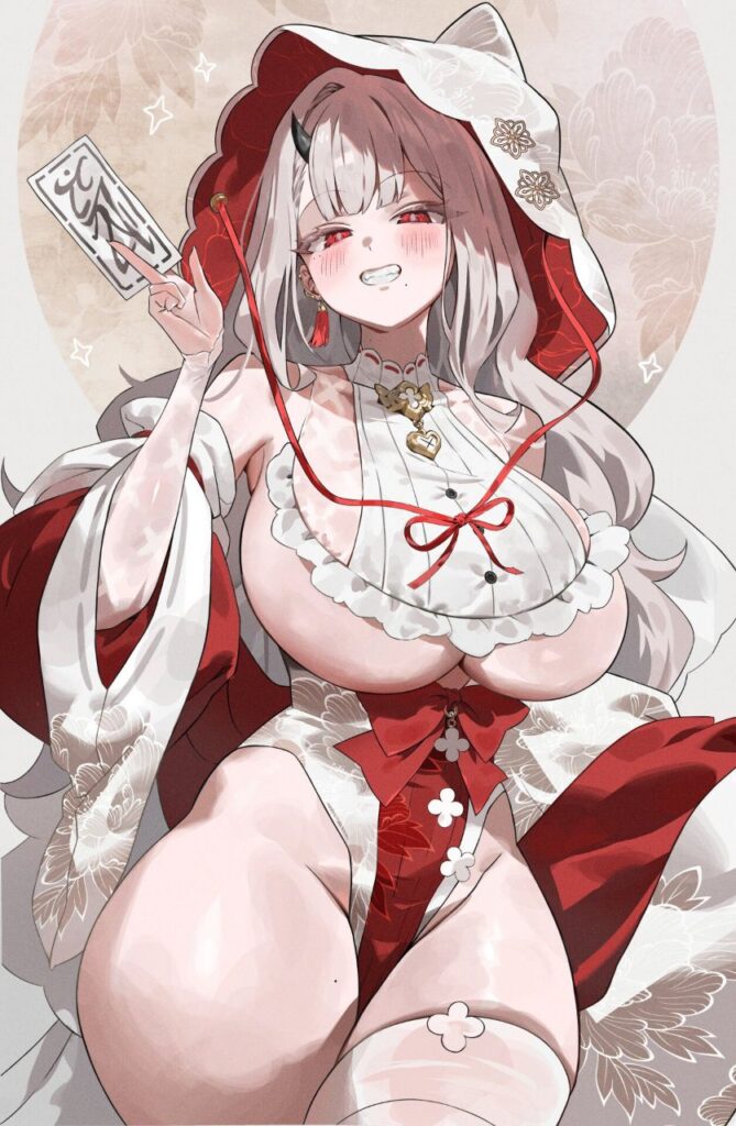 際どい衣装の女の子の二次エロ画像　その2