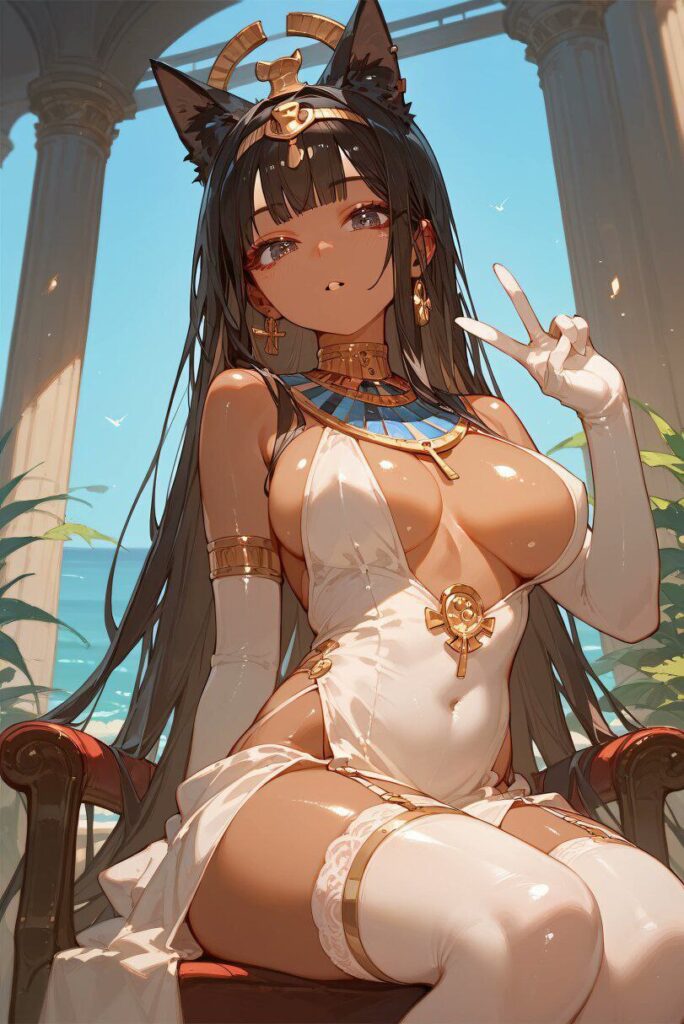 【ギャル】褐色肌の女の子の二次エロ画像【日焼け】　その2