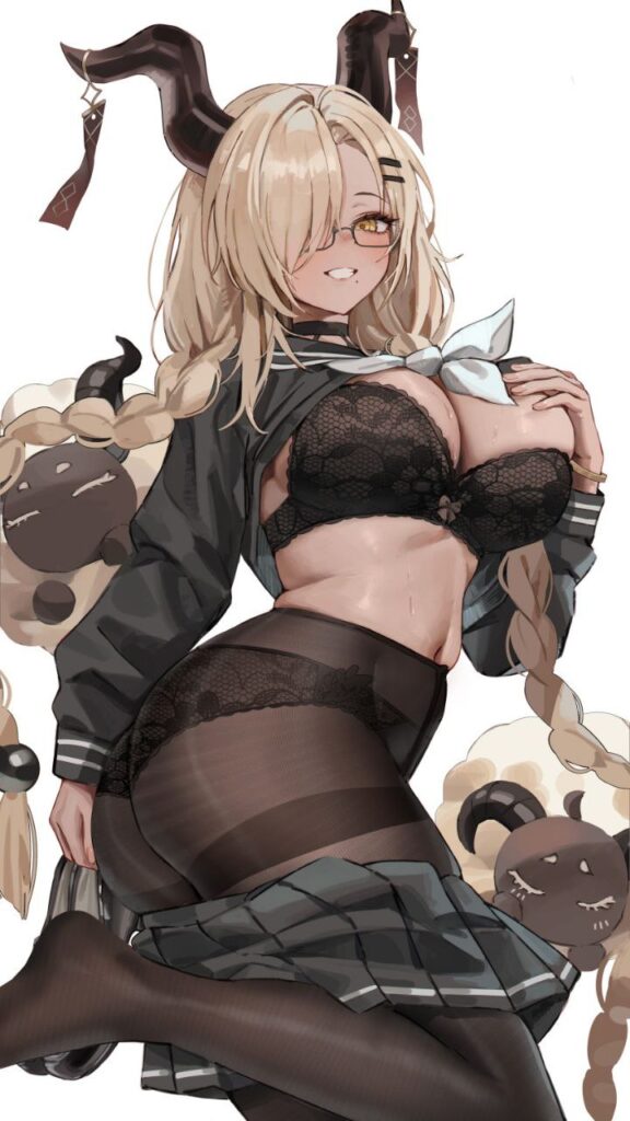 【ギャル】褐色肌の女の子の二次エロ画像【日焼け】　その3