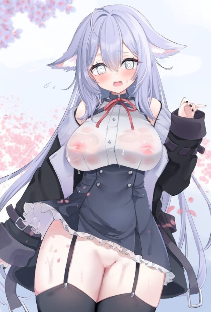 ノーパンな女の子の二次エロ画像　その2