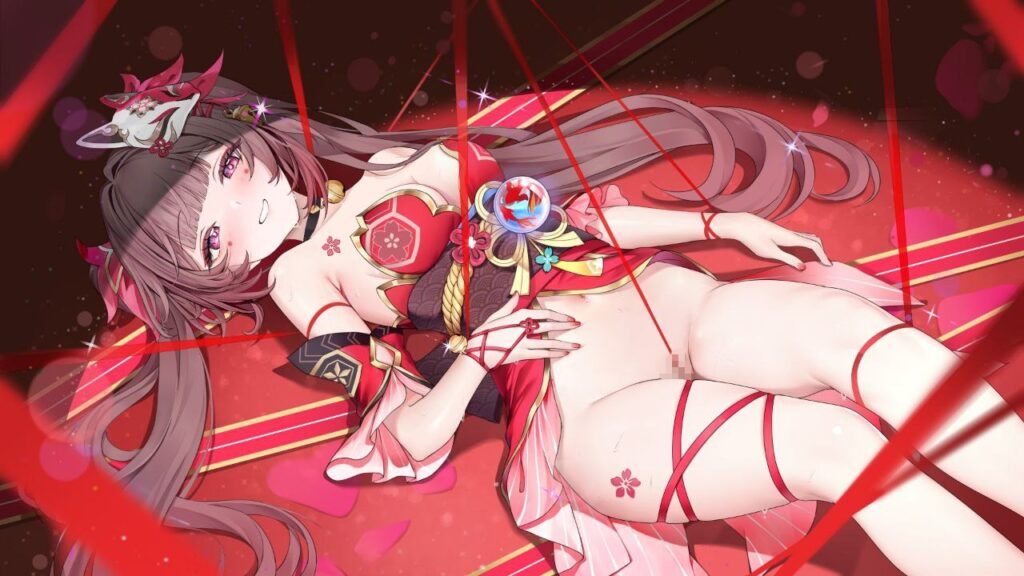 ノーパンな女の子の二次エロ画像　その2