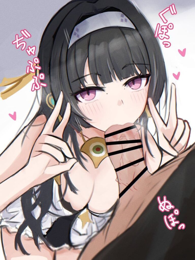 【フェラチオ】ち○ぽを一生懸命しゃぶってくれる女の子の二次エロ画像　その3