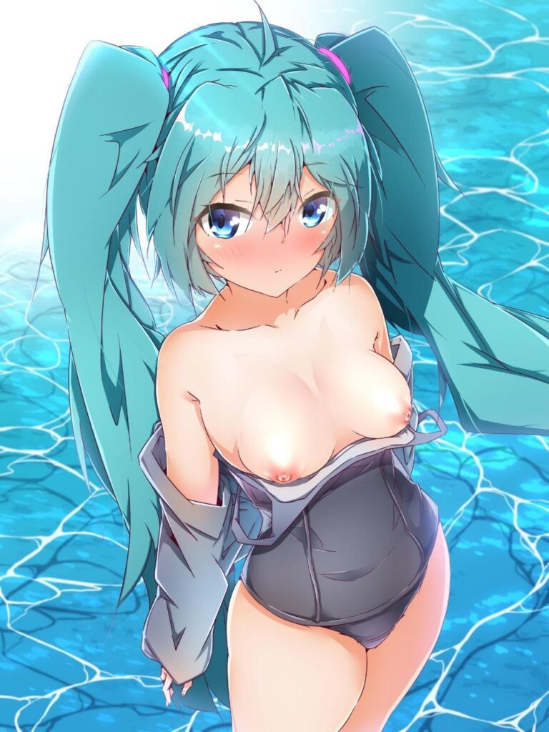 競泳水着・スクール水着の女の子の二次エロ画像　その2