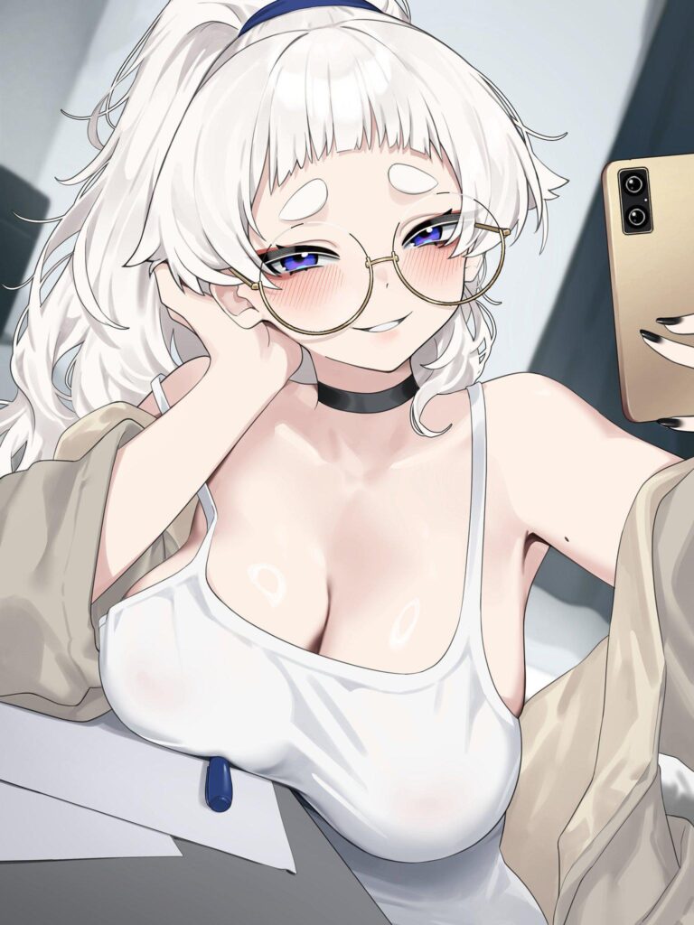 かわいい眼鏡っ娘の二次エロ画像 その2