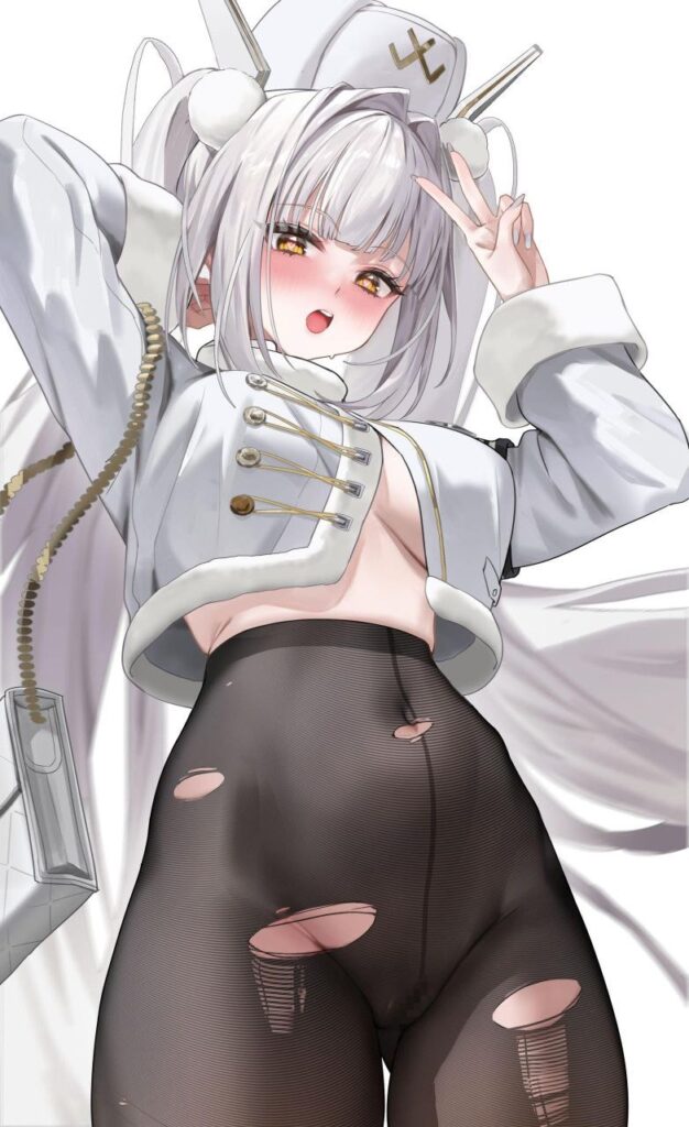 黒タイツ・ストッキングを履いている女の子の二次エロ画像　その2